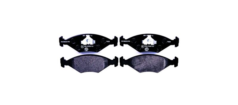 HELLA Brakes DISC BRAKE PAD SET - 355007441