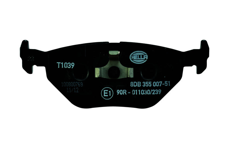 HELLA Brakes DISC BRAKE PAD SET - 355007511