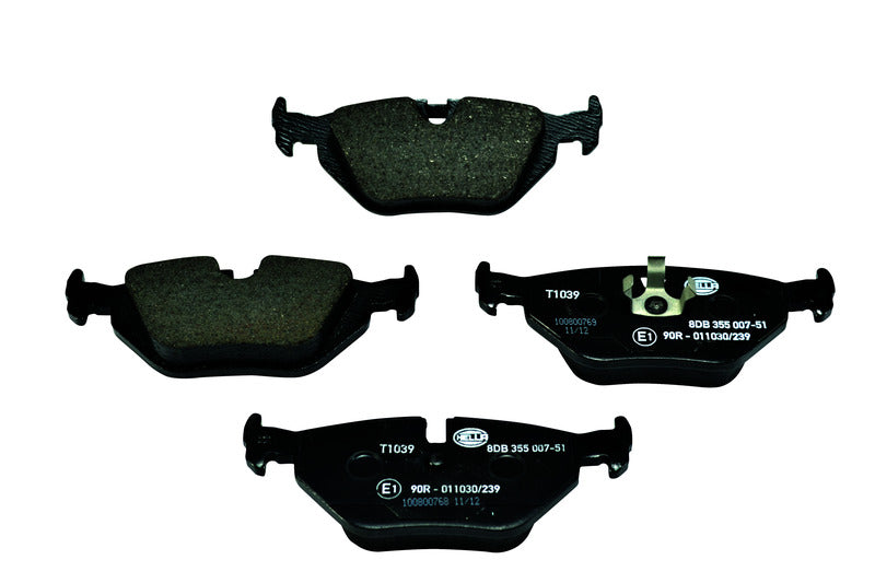 HELLA Brakes DISC BRAKE PAD SET - 355007511