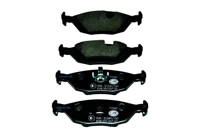 HELLA Brakes DISC BRAKE PAD SET - 355007521