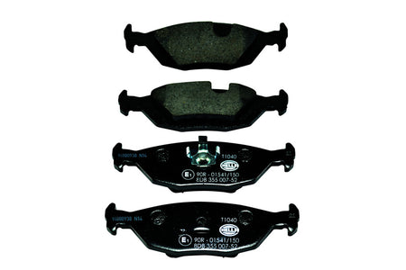 HELLA Brakes DISC BRAKE PAD SET - 355007521
