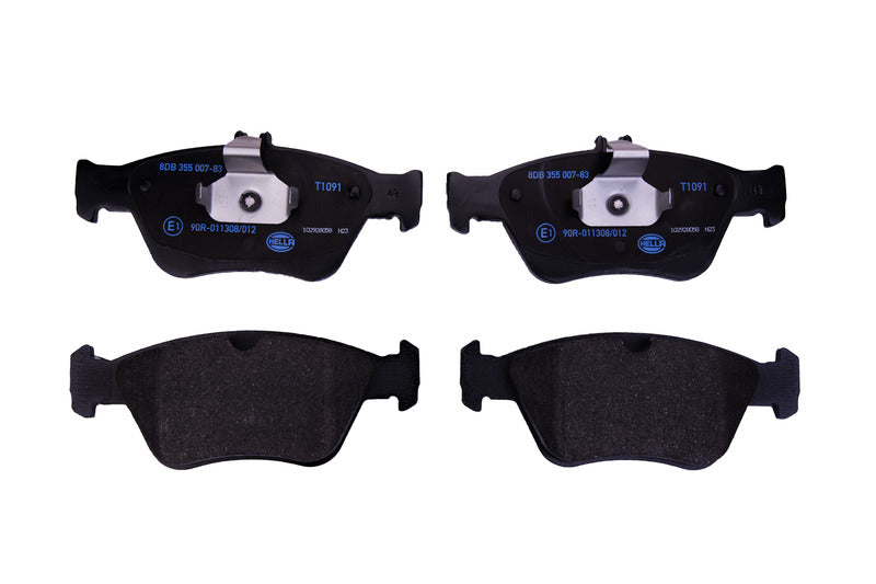 HELLA Brakes DISC BRAKE PAD SET - 355007831