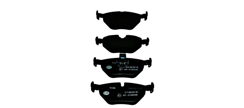 HELLA Brakes DISC BRAKE PAD SET - 355007981