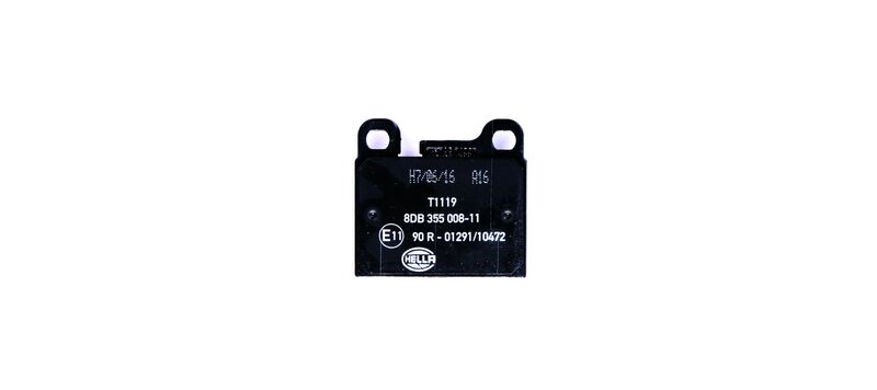 HELLA Brakes DISC BRAKE PAD SET - 355008111