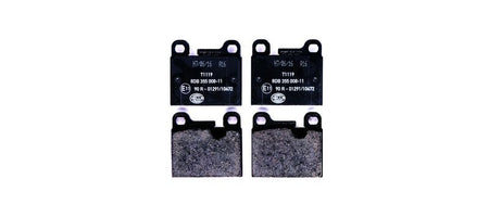 HELLA Brakes DISC BRAKE PAD SET - 355008111