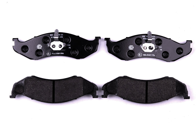 HELLA Brakes DISC BRAKE PAD SET - 355008231
