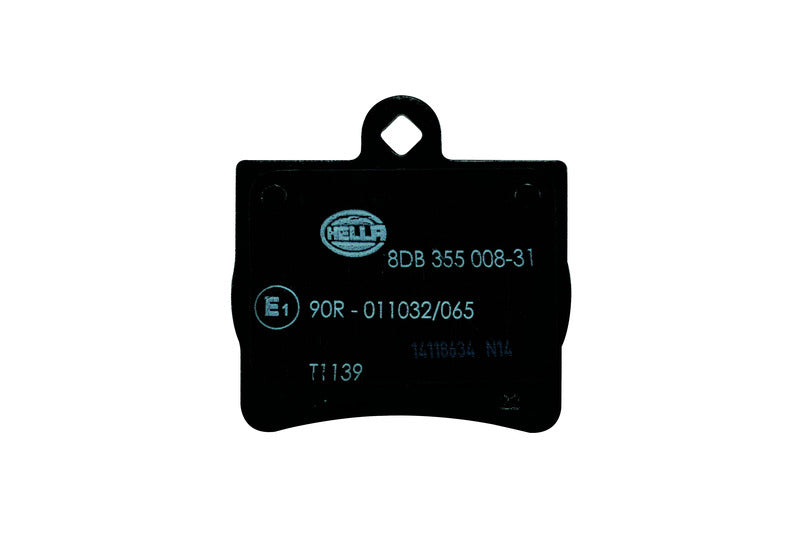 HELLA Brakes DISC BRAKE PAD SET - 355008311