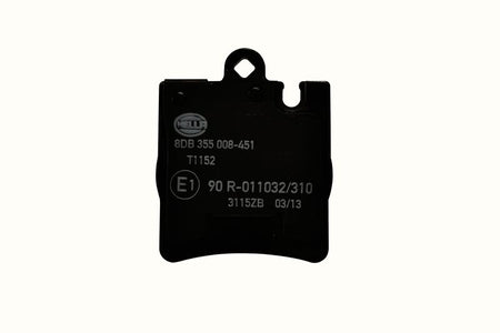 HELLA Brakes DISC BRAKE PAD SET - 355008451