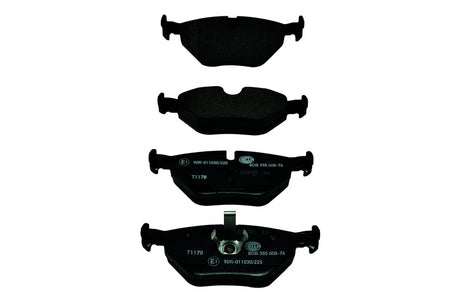 HELLA Brakes DISC BRAKE PAD SET - 355008761