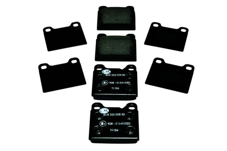HELLA Brakes DISC BRAKE PAD SET - 355008801