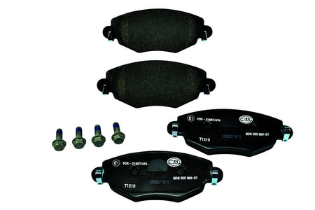 HELLA Brakes DISC BRAKE PAD SET - 355009071