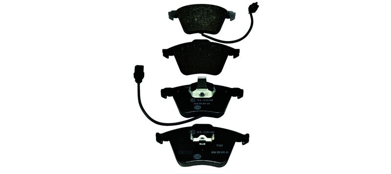 HELLA Brakes DISC BRAKE PAD SET - 355009201