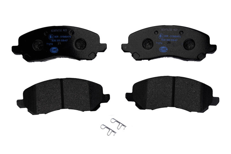 HELLA Brakes DISC BRAKE PAD SET - 355009671
