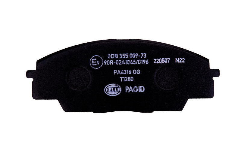 HELLA Brakes DISC BRAKE PAD SET - 355009731