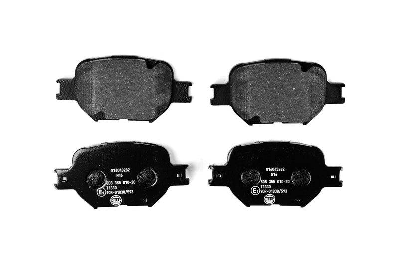 HELLA Brakes DISC BRAKE PAD SET - 355010201