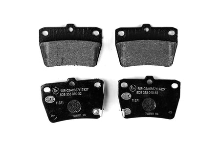 HELLA Brakes DISC BRAKE PAD SET - 355010521