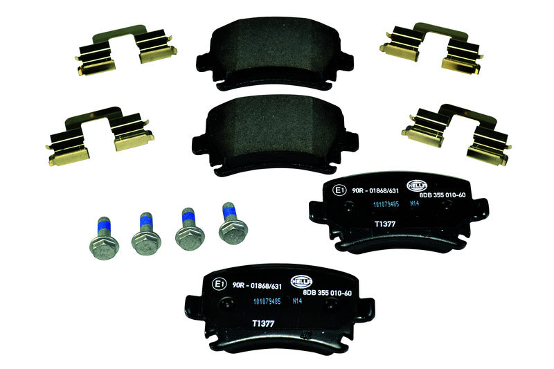 HELLA Brakes DISC BRAKE PAD SET - 355010601