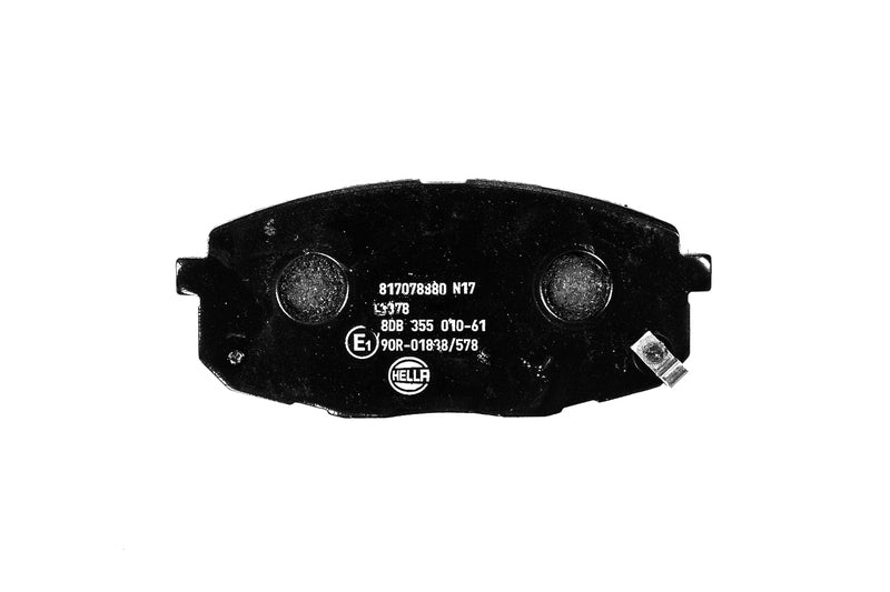 HELLA Brakes DISC BRAKE PAD SET - 355010611
