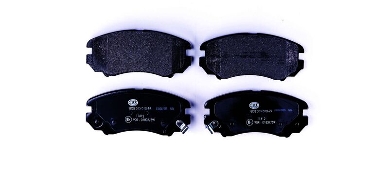 HELLA Brakes DISC BRAKE PAD SET - 355010991