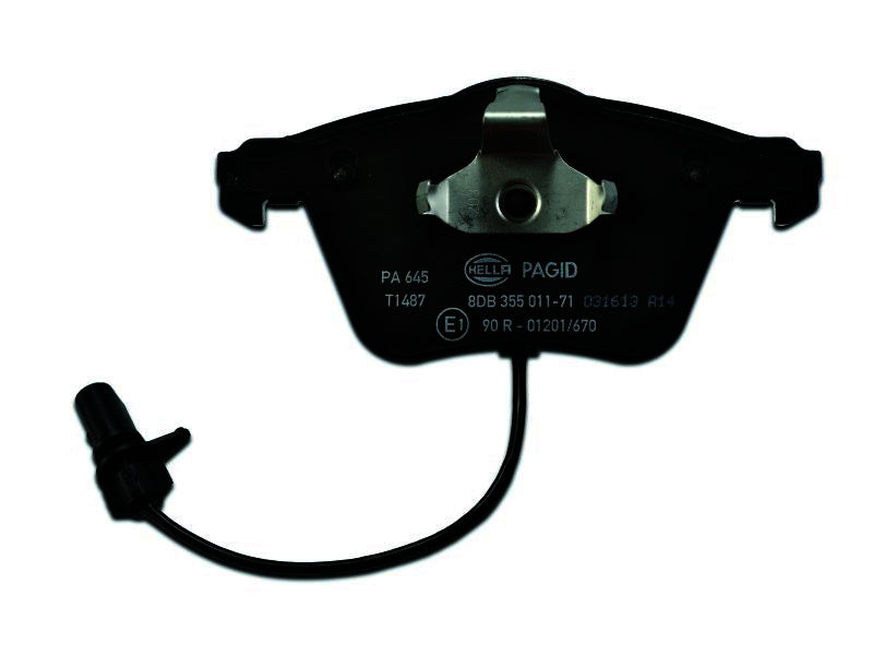 HELLA Brakes DISC BRAKE PAD SET - 355011711
