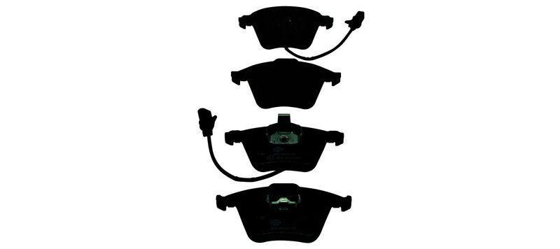 HELLA Brakes DISC BRAKE PAD SET - 355011711