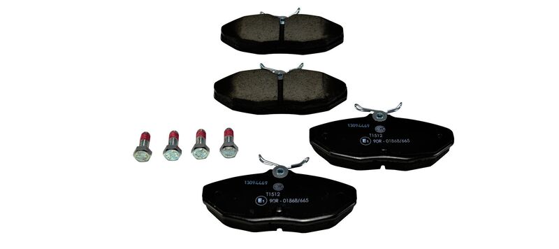 HELLA Brakes DISC BRAKE PAD SET - 355011961