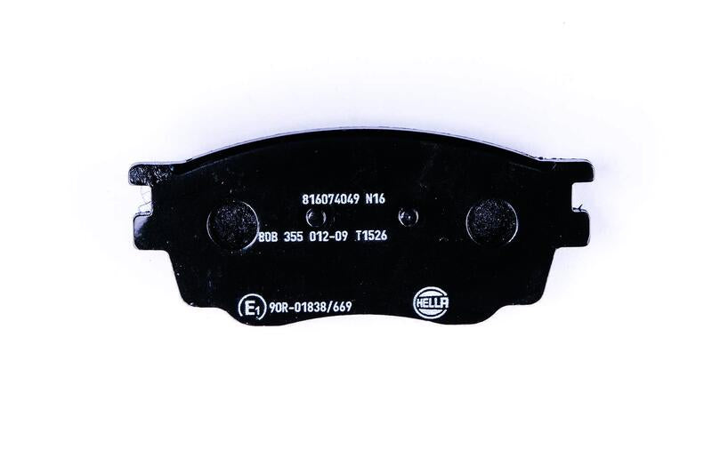 HELLA Brakes DISC BRAKE PAD SET - 355012091
