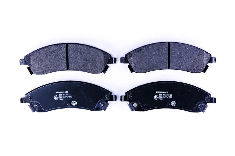 HELLA Brakes DISC BRAKE PAD SET - 355012221