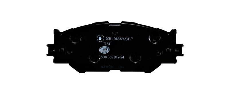 HELLA Brakes DISC BRAKE PAD SET - 355012241