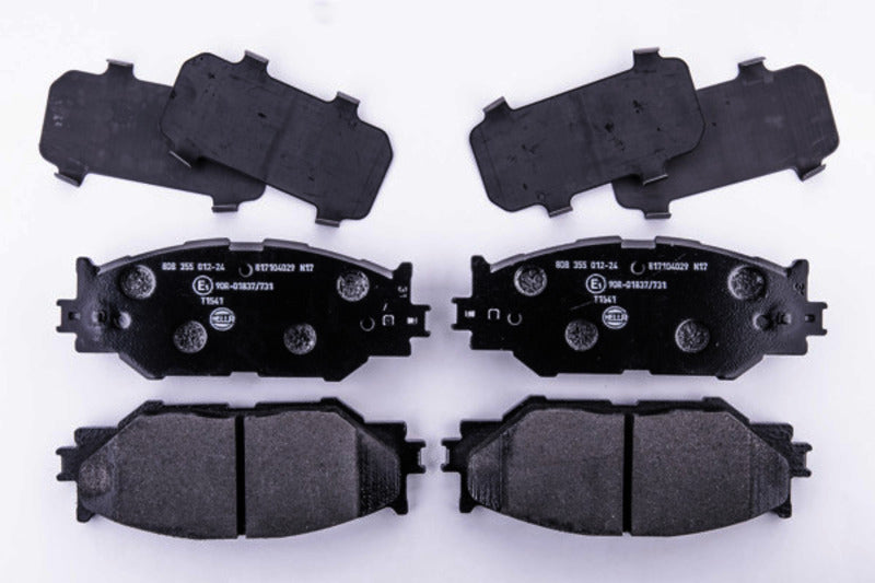 HELLA Brakes DISC BRAKE PAD SET - 355012241