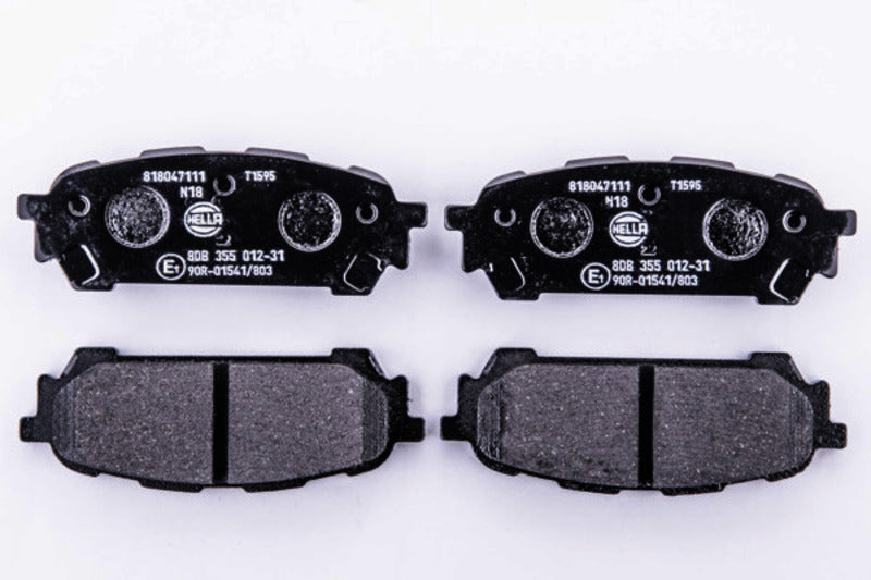 HELLA Brakes DISC BRAKE PAD SET - 355012311