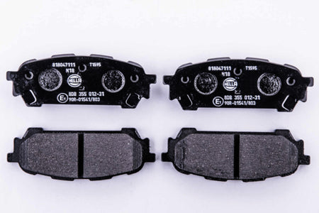 HELLA Brakes DISC BRAKE PAD SET - 355012311