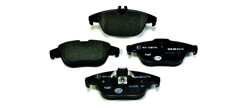 HELLA Brakes DISC BRAKE PAD SET - 355012741