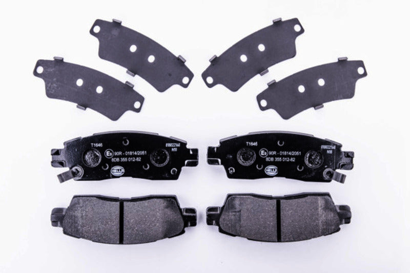 HELLA Brakes DISC BRAKE PAD SET - 355012821