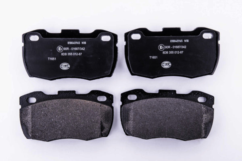 HELLA Brakes DISC BRAKE PAD SET - 355012871