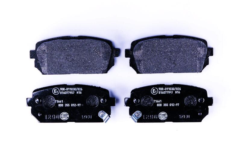 HELLA Brakes DISC BRAKE PAD SET - 355012971