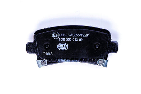 HELLA Brakes DISC BRAKE PAD SET - 355012991