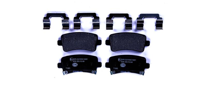 HELLA Brakes DISC BRAKE PAD SET - 355012991