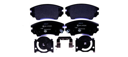 HELLA Brakes DISC BRAKE PAD SET - 355013041
