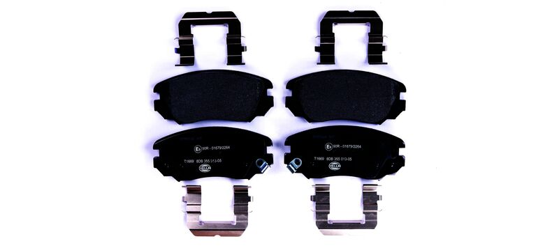 HELLA Brakes DISC BRAKE PAD SET - 355013051