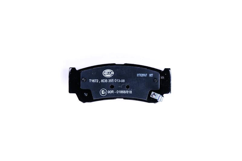HELLA Brakes DISC BRAKE PAD SET - 355013081