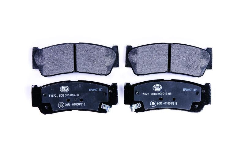 HELLA Brakes DISC BRAKE PAD SET - 355013081