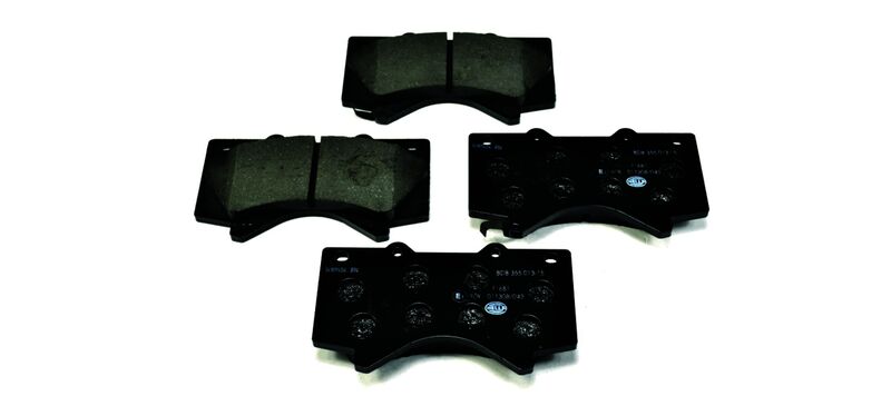 HELLA Brakes DISC BRAKE PAD SET - 355013151