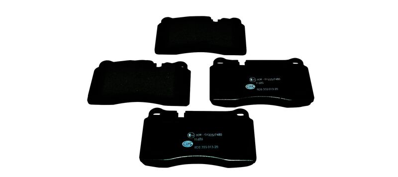 HELLA Brakes DISC BRAKE PAD SET - 355013201