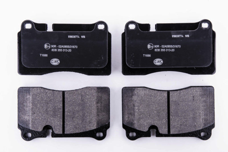 HELLA Brakes DISC BRAKE PAD SET - 355013201