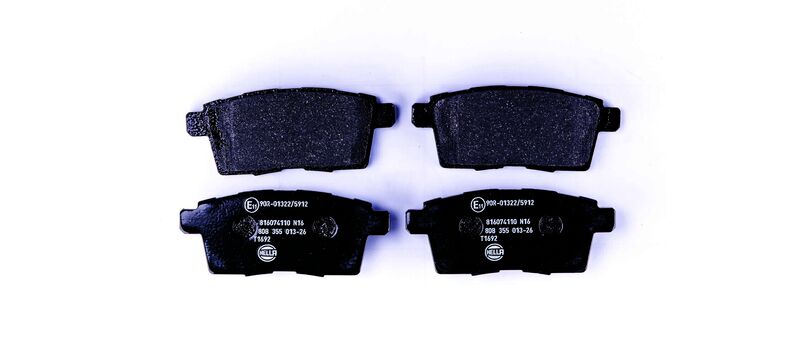 HELLA Brakes DISC BRAKE PAD SET - 355013261