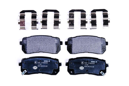 HELLA Brakes DISC BRAKE PAD SET - 355013551