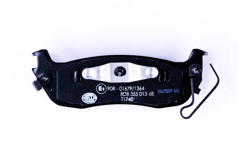 HELLA Brakes DISC BRAKE PAD SET - 355013681
