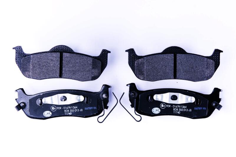 HELLA Brakes DISC BRAKE PAD SET - 355013681