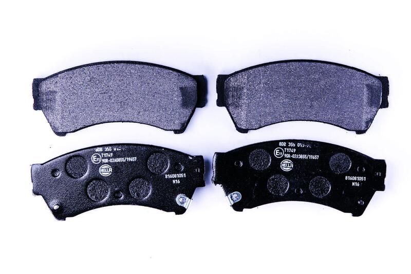 HELLA Brakes DISC BRAKE PAD SET - 355013761
